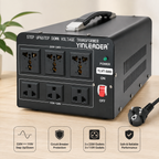 Yinleader 5000W PRO Voltage Transformer Converter Step Up/Down 110V/220V