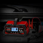 Yinleader 40A Car Battery Charger 12V/24V Fully Automatic Intelligent Battery Charger with LCD Display